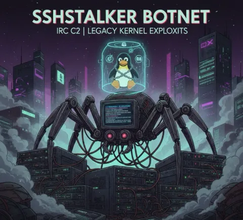 Ancaman Hibrida: Botnet 'SSHStalker' Padukan Protokol Kuno IRC untuk Bajak Infrastruktur Cloud Linux