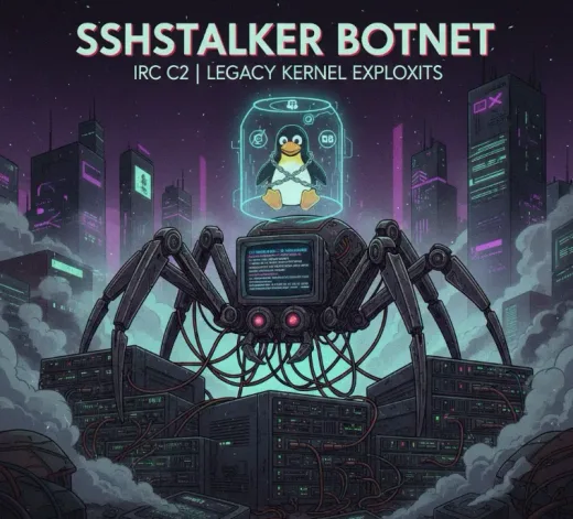 Ancaman Hibrida: Botnet 'SSHStalker' Padukan Protokol Kuno IRC untuk Bajak Infrastruktur Cloud Linux
