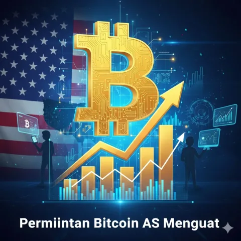 Sinyal Bullish dari Barat: "Coinbase Premium" Positif, Institusi AS Mulai Serok Bitcoin?