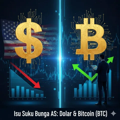 "Segitiga Bermuda" Makroekonomi: Nasib Bitcoin di Tangan The Fed dan Dolar AS