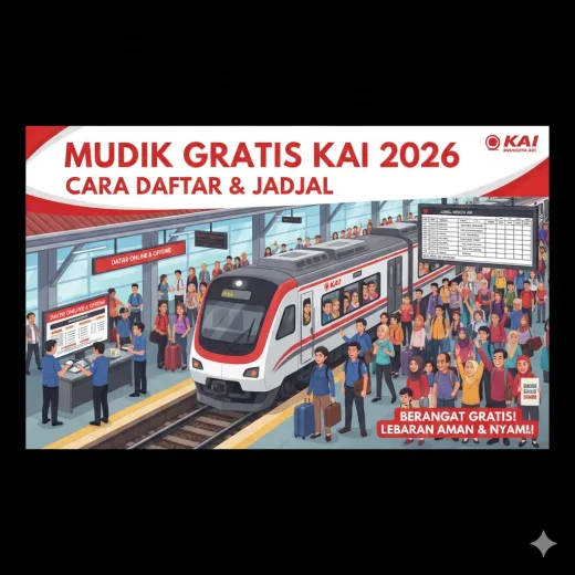 KAI Buka Kuota Mudik Gratis 2026: Digitalisasi Distribusi Tiket dan Strategi Reduksi Beban Jalan Raya