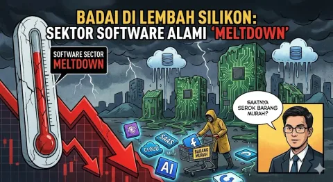 Badai di Lembah Silikon: Sektor Software Alami 'Meltdown', Analis Sebut Ini Saatnya Serok Barang Murah?