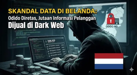 Skandal Data di Belanda: Odido Diretas, Jutaan Informasi Pelanggan Dijual di Dark Web