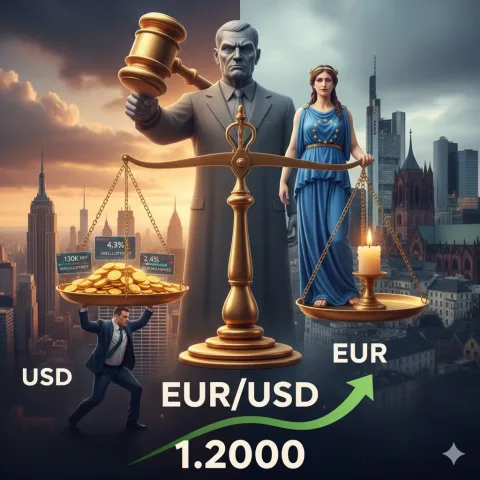 Ketahanan Ekonomi AS Gagal Topang Greenback: EUR/USD Mengincar Level 1.2000