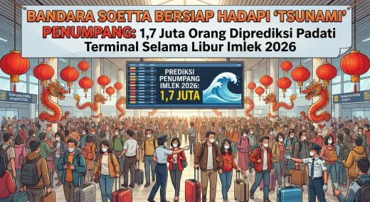 Bandara Soetta Bersiap Hadapi 'Tsunami' Penumpang: 1,7 Juta Orang Diprediksi Padati Terminal Selama Libur Imlek 2026