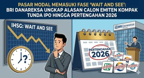Pasar Modal Memasuki Fase 'Wait and See': BRI Danareksa Ungkap Alasan Calon Emiten Kompak Tunda IPO hingga Pertengahan 2026