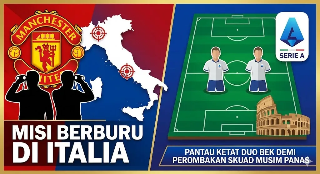 Misi Berburu di Italia: Manchester United Pantau Ketat Duo Bek Serie A demi Perombakan Skuad Musim Panas