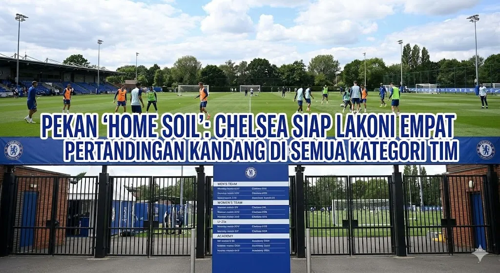 Pekan 'Home Soil': Chelsea Siap Lakoni Empat Pertandingan Kandang di Semua Kategori Tim
