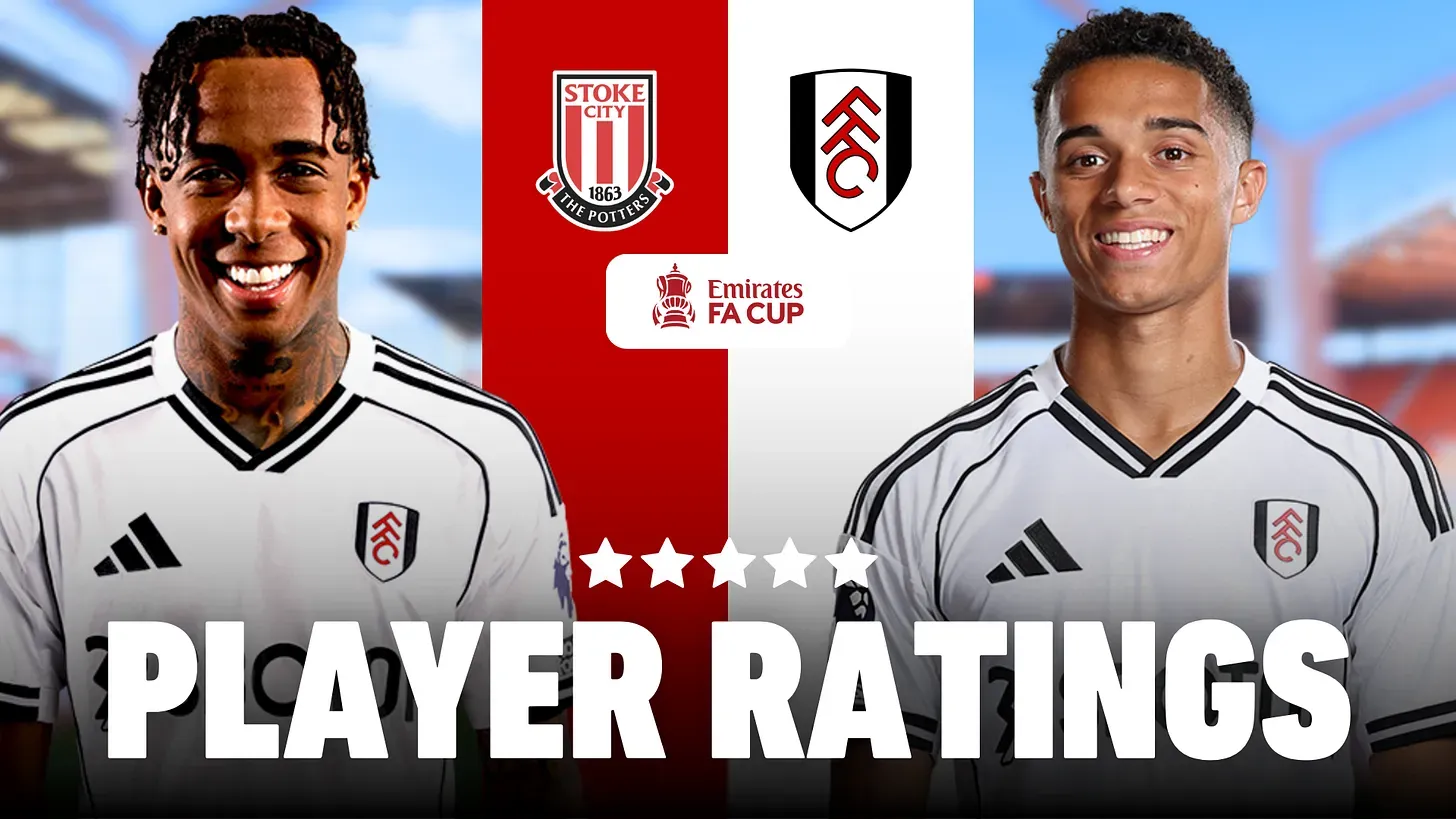 Dominasi di Stadium Bet365: Rating Pemain Fulham Saat Tumbangkan Stoke City 2-1 โ Tete dan Iwobi Jadi Pembeda