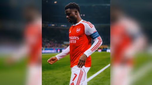Eksperimen Gelandang Nomor 8: Bukayo Saka Jalani Peran Baru di Tengah Krisis Cedera Arsenal