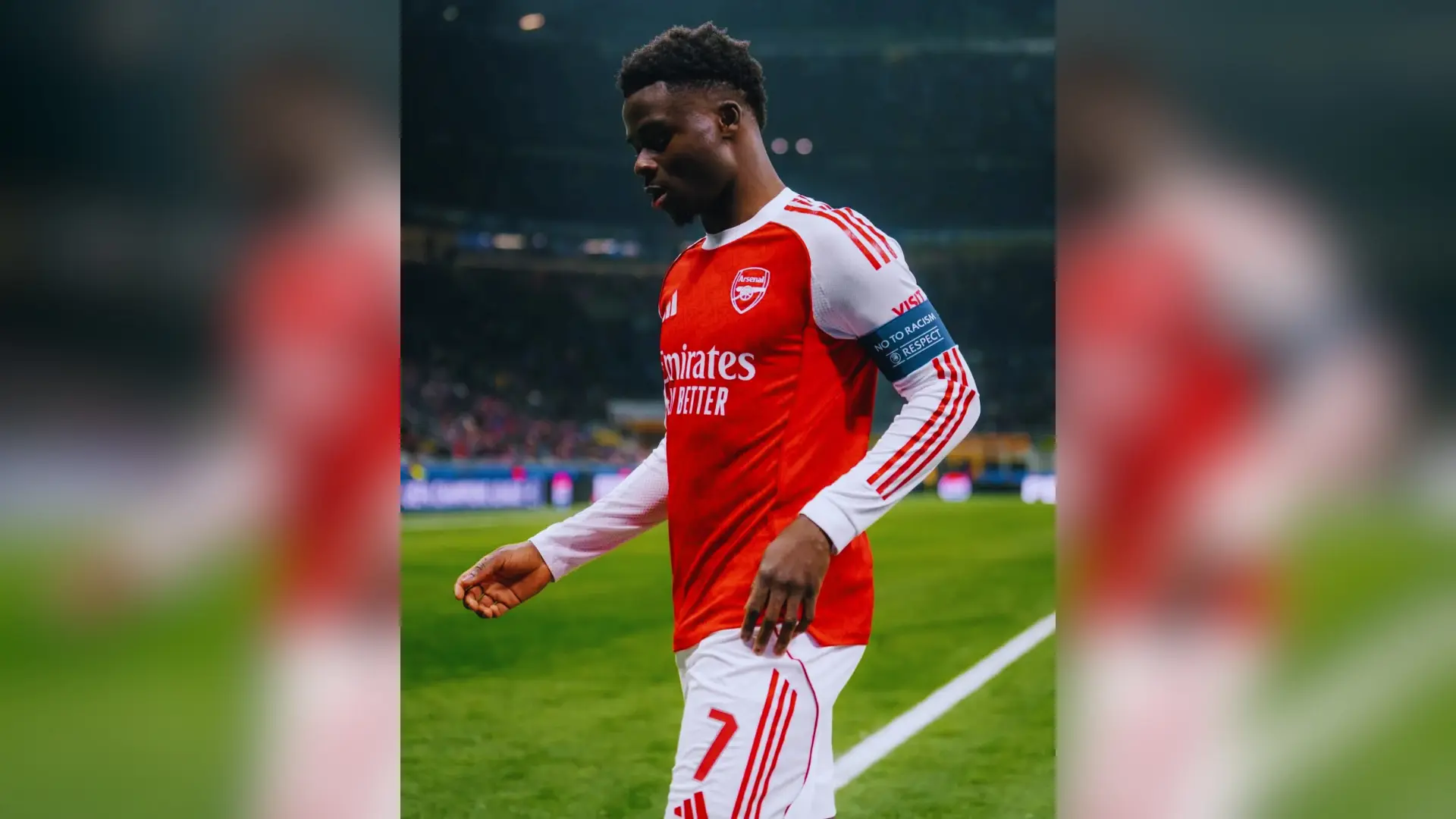Eksperimen Gelandang Nomor 8: Bukayo Saka Jalani Peran Baru di Tengah Krisis Cedera Arsenal