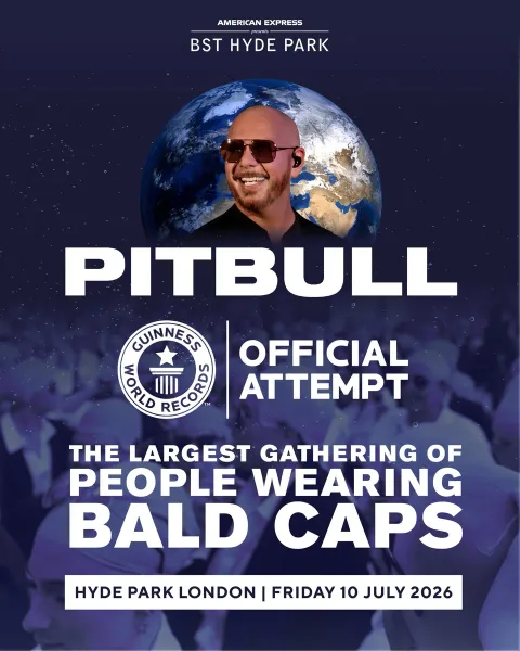 Strategi Branding Global: Pitbull Incar Rekor Dunia Guinness di BST Hyde Park London