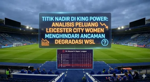 Titik Nadir di King Power: Analisis Peluang Leicester City Women Menghindari Ancaman Degradasi WSL