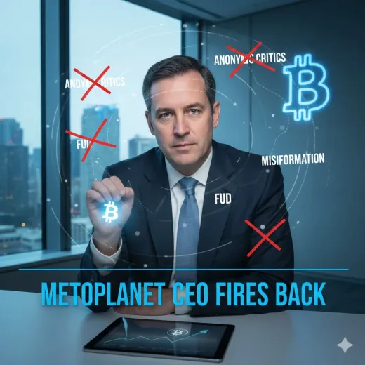 CEO Metaplanet 'Ngamuk'! Simon Gerovich Balas Kritikan Anonim Soal Strategi Borong Bitcoin