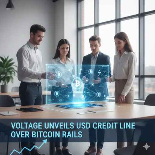 Revolusi Kredit: Voltage Lancar Talian Kredit USD Melalui Rangkaian Bitcoin!