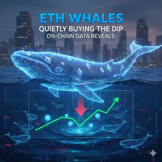 Strategi Senyap Paus ETH: Data 'On-Chain' Dedah Akumulasi Besar-Besaran Di Sebalik Kejatuhan Harga!