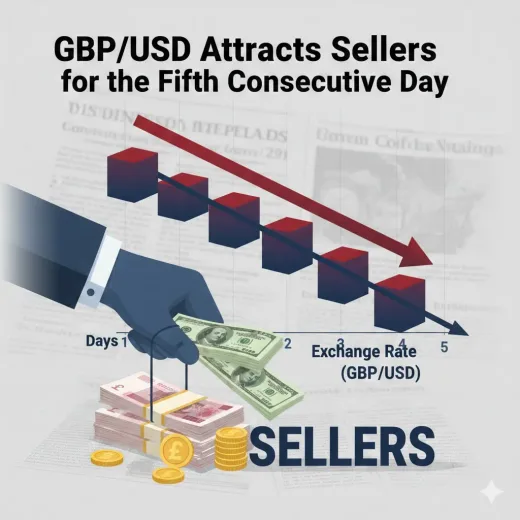 Poundsterling Terkapar! GBP/USD Merosot 5 Hari Beruntun Saat Dolar AS Pamer Otot