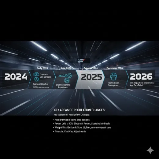 Navigasi Transformasi F1 2026: Kronologi Regulasi Baru dan Peta Jalan Teknis Menuju Era Keberlanjutan