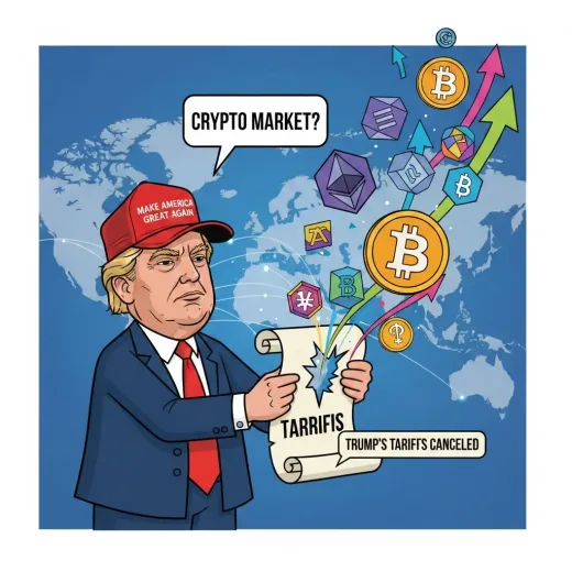Tarif Trump Dibatalkan: Normalisasi Arus Perdagangan Global dan Dampak Katalis Positif bagi Pasar Kripto