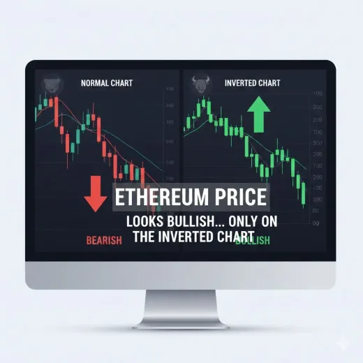 Paradoks Grafik Ethereum: Optimisme Semu pada "Inverted Chart" dan Realitas Tekanan Jual