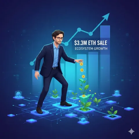 Likuidasi Strategis: Vitalik Buterin Kucurkan $3,3 Juta dari Penjualan ETH untuk Dana Pengembangan Ekosistem