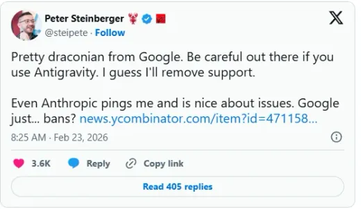 Tindakan Tegas Google: Pemblokiran Pengguna Antigravity Terkait Penyalahgunaan Alat AI OpenClaw