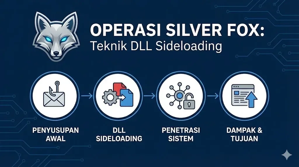 Operasi Silver Fox: Kelompok APT Manfaatkan Teknik DLL Sideloading untuk Penetrasi Sistem