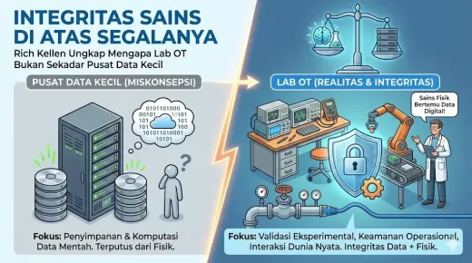 Integritas Sains di Atas Segalanya: Rich Kellen Ungkap Mengapa Lab OT Bukan Sekadar Pusat Data Kecil