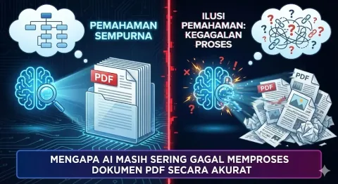 Ilusi Pemahaman: Mengapa AI Masih Sering Gagal Memproses Dokumen PDF Secara Akurat