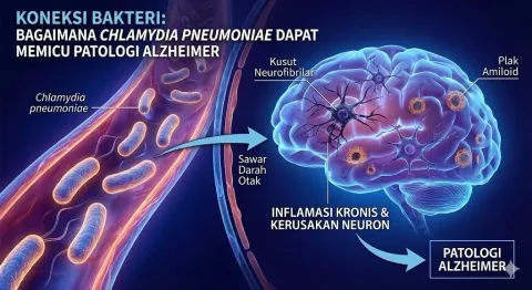 Koneksi Bakteri: Bagaimana Chlamydia pneumoniae Dapat Memicu Patologi Alzheimer
