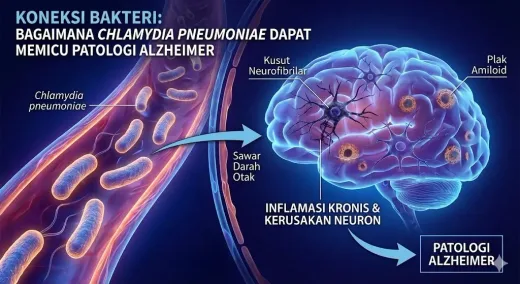 Koneksi Bakteri: Bagaimana Chlamydia pneumoniae Dapat Memicu Patologi Alzheimer