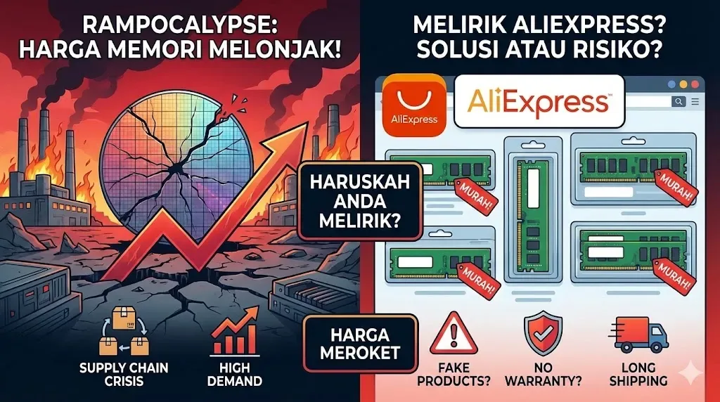 Menghadapi "Rampocalypse": Mengapa Harga Memori Akan Melonjak dan Haruskah Anda Melirik AliExpress?
