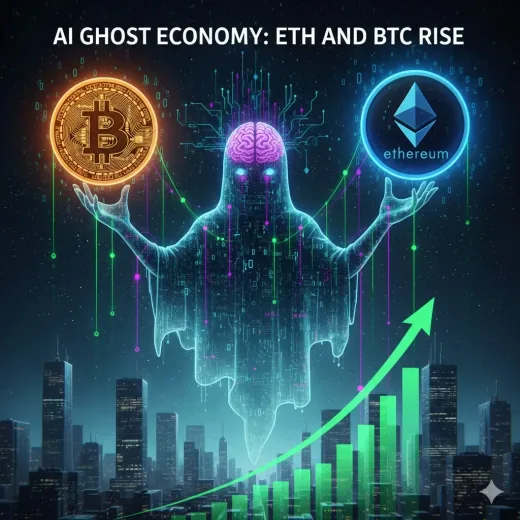 Kebangkitan "AI Ghost Economy": Mengapa Bitcoin dan Ethereum Terus Menguat di Tengah Integrasi Kecerdasan Buatan?