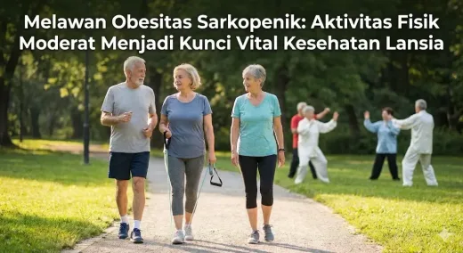 Melawan Obesitas Sarkopenik: Aktivitas Fisik Moderat Menjadi Kunci Vital Kesehatan Lansia