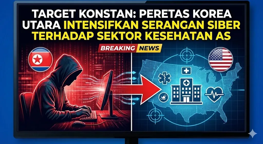 Target Konstan: Peretas Korea Utara Intensifkan Serangan Siber terhadap Sektor Kesehatan AS