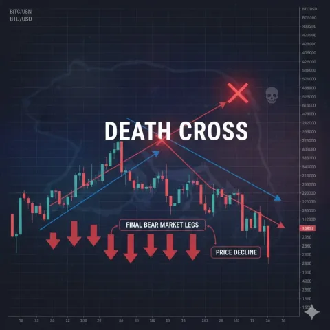 Alarm Bahaya: Bitcoin Dekati Death Cross 3-Hari, Sinyal Kejatuhan Terakhir Menuju $40.000?