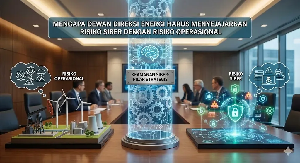 Keamanan Siber Sebagai Pilar Strategis: Mengapa Dewan Direksi Energi Harus Menyejajarkan Risiko Siber dengan Risiko Operasional