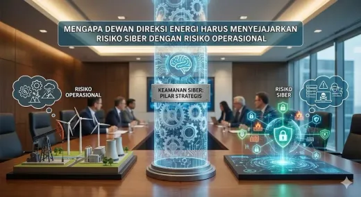 Keamanan Siber Sebagai Pilar Strategis: Mengapa Dewan Direksi Energi Harus Menyejajarkan Risiko Siber dengan Risiko Operasional