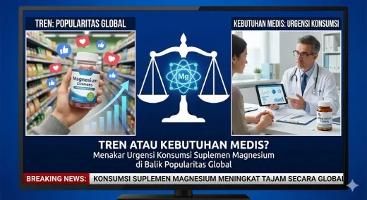 Tren atau Kebutuhan Medis? Menakar Urgensi Konsumsi Suplemen Magnesium di Balik Popularitas Global