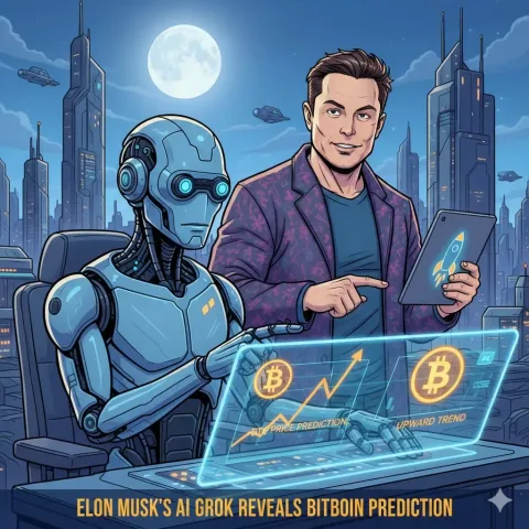 Prediksi Grok AI: Versi Paling Canggih Milik Elon Musk Bocorkan Target Harga Bitcoin Pasca Reli 2026