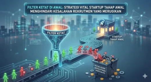 Filter Ketat di Awal: Strategi Vital Startup Tahap Awal Menghindari Kesalahan Rekrutmen yang Merugikan