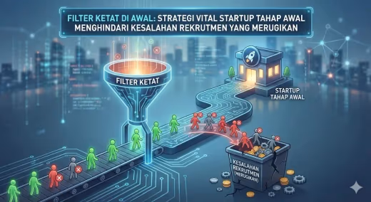 Filter Ketat di Awal: Strategi Vital Startup Tahap Awal Menghindari Kesalahan Rekrutmen yang Merugikan