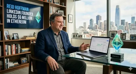 Jejak Digital Reid Hoffman: Pendiri LinkedIn Simpan Rp102 Miliar dalam Ethereum—Sinyal "Long" dari Tokoh PayPal Mafia