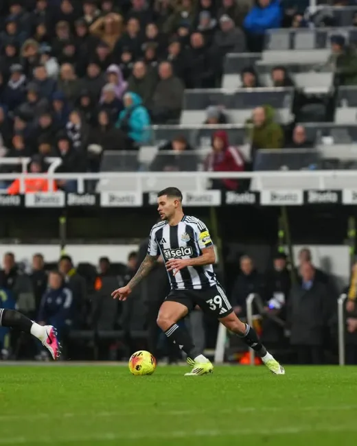 Krisis Lini Tengah Hantui Babak 16 Besar UCL: Newcastle Kehilangan Bruno Guimaraes Kontra Barcelona