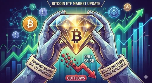 Fenomena 'Diamond Hands': Mengapa Outflow ETF Bitcoin Senilai $6,5 Miliar Justru Menjadi Sinyal Positif bagi Pasar?