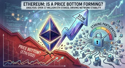 Vonis Dasar Harga: 37,1 Juta ETH Terkunci di Staking, Sinyal Rebound Ethereum 2026?