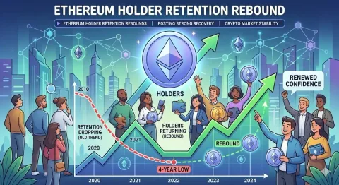 Loyalitas Kembali: Retensi Pemegang Ethereum Bangkit dari Titik Terendah 4 Tahun