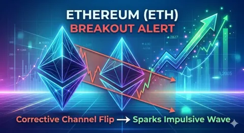 Waspada Breakout: Ethereum Keluar dari Saluran Korektif, Gelombang Impulsif Targetkan Level Baru