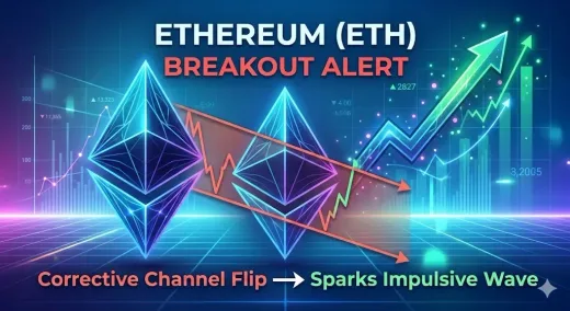 Waspada Breakout: Ethereum Keluar dari Saluran Korektif, Gelombang Impulsif Targetkan Level Baru