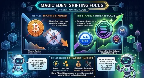 Magic Eden Ubah Strategi: Analisis Dampak Terhadap Dominasi NFT Bitcoin dan Ethereum